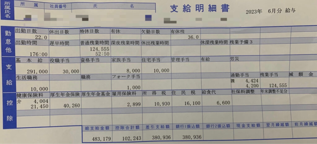 高卒】工場勤務の年収、手取りはどれくらい？【給料明細公開】